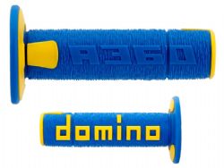 Puños Domino A360 Off Road RPS Azul/Amarillo