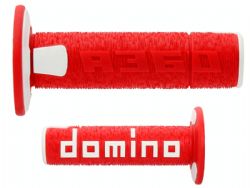 Puños Domino A360 Off Road RPS Rojo/Blanco