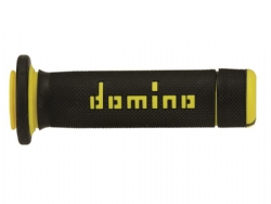Puños Domino A180 ATV Negro/Amarillo