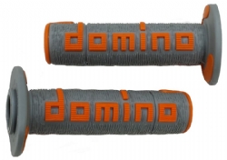Puños Domino A360 Off Road RPS Gris/Naranja