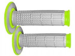 Puños Renthal G193 MX Dual Compound Tapered Green H/Waff