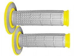 Puños Renthal G194 MX Dual Compound Tapered Yellow H/Waff