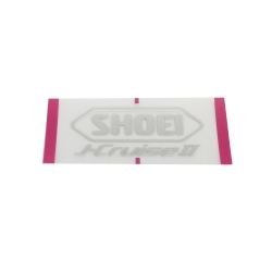 Recambio Shoei Logo Posterior J-Cruise 2 Gris Plata
