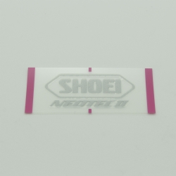 Recambio Shoei Logo Posterior Neotec 2 Gris Plata