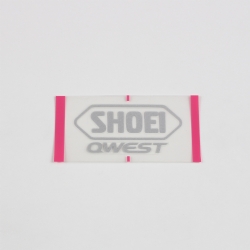 Recambio Shoei Logo Posterior Qwest Gris Plata