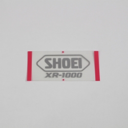 Recambio Shoei Logo Posterior Xr-1000 Gris Plata