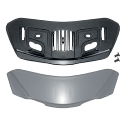 Recambio casco Shoei NXR 2 ventilación frontal Gris Basalto
