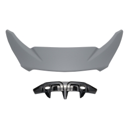 Recambio casco Shoei NXR 2 ventilación posterior Gris Basalto