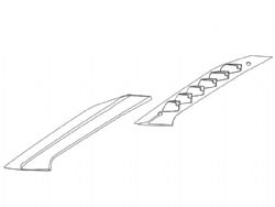 Recambio catadrióptico Givi Z4703FR maleta V47 Tech