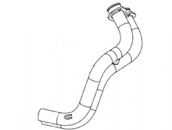 Colectores / Header Akrapovic H-Y7R1 YAMAHA MT-07 YAMAHA MT-07 ABS Acero