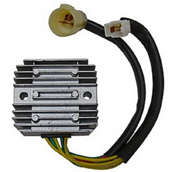 Regulador corriente moto DZE 04172387 Honda XRV Africa Twin 12V-TRIFASE-7 Cables -2 CONECTORES