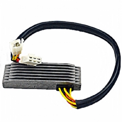 Regulador corriente moto SGR 04172445 Suzuki VS 1400 Intruder 12V 35A-Trifase-CC-8 Cables con sensor