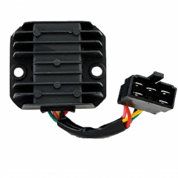 Regulador corriente moto SGR 04179338 12V-10A-Monofase-CC-5 Cables-Conector 5 Fastons