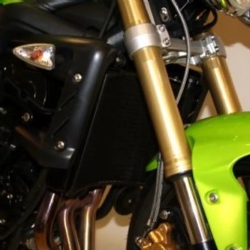 Rejilla protectora radiador agua RG Racing Rad0070bk Triumph Street Triple 675
