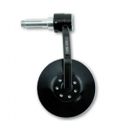 Retrovisor espejo Highsider Pro Highsider Conero con intermitentes LED contrapeso de manillar Negro