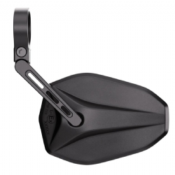 Retrovisor espejo Highsider Pro Victory-Blast corto para contrapeso de manillar Homologado Negro