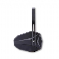 Retrovisor espejo Highsider Pro Victory-Blast largo para contrapeso de manillar Negro