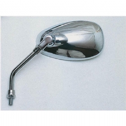 Retrovisor espejo Highsider Smart Virago Universal M10 x 1.25 rosca a derechas Cromado