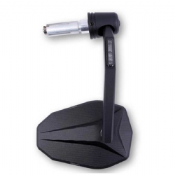 Retrovisor espejo Highsider Victory-X con intermitentes LED para contrapeso manillar Homologado Negro