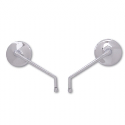 Retrovisores espejos Highsider Pro Classic para manillar Homologados Cromado