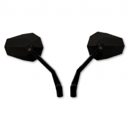 Retrovisores espejos Highsider Pro Stealth-X2 con intermitentes LED Homologado Negro