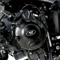 Tapa cigüeñal-bomba agua Rg Racing ECC0333R Negro Yamaha MT-09 / Tracer 2021 2023