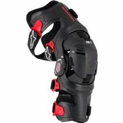 Rodillera Alpinestars RK-7 Plasma Negro / Rojo