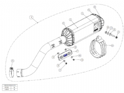 Silencioso escape Akrapovic S-MG8SO2-HFTT Moto Guzzi V85 TT 2021 - foto 7 Silencioso escape Akrapovic S-MG8SO2-HFTT Moto Guzzi V85 TT 2021 - foto 7