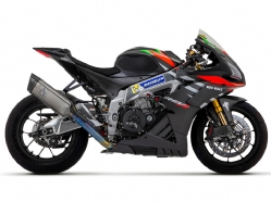 Silencioso escape Arrow 71002PT Pista Aprilia RSV 4 1100 Factory 2019-2020