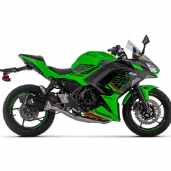 Silencioso escape Arrow 71506VANT Veloce Kawasaki Ninja 650 2024-2025 EX650S aluminio Dark