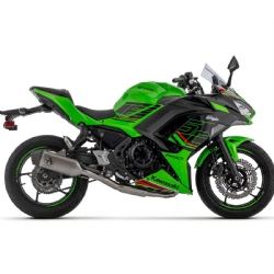 Silencioso escape Arrow 71506VLT Veloce Kawasaki Ninja 650 2024-2025 EX650S titanio