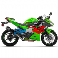 Silencioso escape Arrow 71950AKN Indy Race Kawasaki Ninja 400 2023