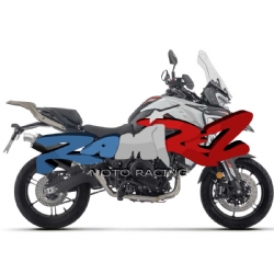 Silencioso escape Arrow 71960AON Indy-Race en Aluminio dark Benelli TRK 702 / 702X 2025