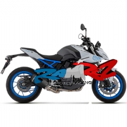 Silencioso escape Arrow 71979PKNT Works Suzuki GSX-8S 2023-2024 WEM2 nichrom Dark fondo carbono