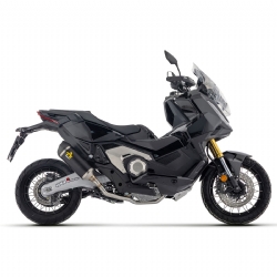 Silencioso escape Arrow 71985AKNC Race-Tech Honda X-ADV 750 2025 aluminio Dark fondo carbono version corta