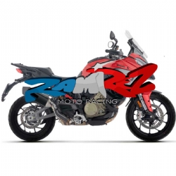 Silencioso escape Arrow 72531VLN Veloce de titanio Dark Ducati Multistrada V4 / V4S 2025