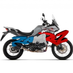 Silencioso escape Arrow 72645AON Indy Race EVO Honda XL 750 Transalp 2023-2025 Aluminio Dark fondo acero