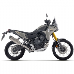 Silencioso escape Arrow 72660PK Indy Race EVO Yamaha Tenere 700 2025 Titanio fondo carbono