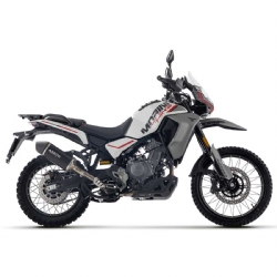 Silencioso escape Arrow 72675AKN Indy Race aluminio Dark fondo carbono Allthrike 450 2025-2026