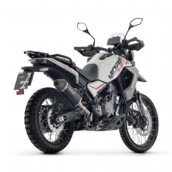 Silencioso escape Arrow 72675AKN Indy Race aluminio Dark fondo carbono Allthrike 450 2025-2026 - foto 2