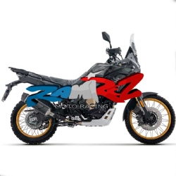 Silencioso escape Arrow 72693AKN Indy Race EVO de aluminio Dark fondo en carbono Voge Valico 800DSX Rally 2025