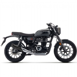 Silencioso escape Arrow 74514RBN Rebel Honda GB 350 S 2025 fondo aluminio Dark