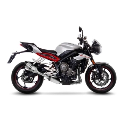Silencioso escape Leovince 14286E LV Pro Triumph STREET TRIPLE 765 S/SA2/R/R LRH/RS 2017 2019 EURO 4 ECE-Approved