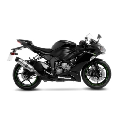 Silencioso escape Leovince 14306E LV One Evo Kawasaki ZX-6R NINJA 2019 2020 EURO 4 ECE-Approved