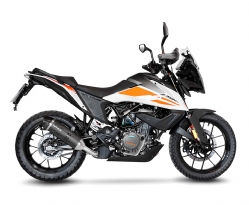 Silencioso escape Leovince 14347E LV One Evo Ktm 390 Adventure 2020-2021