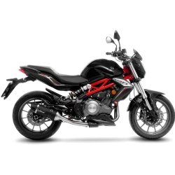 Silencioso escape Leovince 14423EBU LV One Evo Black Edition Benelli BN 302 S 2019 2020 EURO 4 Not approved