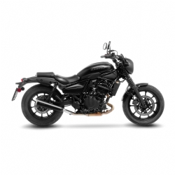 Silencioso escape Leovince 15010BU Classic Racer Black Edition Kawasaki ELIMINATOR 500-SE 2024-2025 EURO 5+