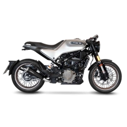 Silencioso escape Leovince 15126 GP One Husqvarna SVARTPILEN 125 2021 2023 EURO 5 ECE-Approved