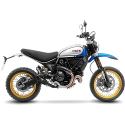 Silencioso escape Leovince 15254FBU LV-10 Full Black Ducati SCRAMBLER 800 DESERT SLED 2021 2022 EURO 5 Not approved