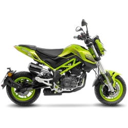 Silencioso escape Leovince 15262B LV-10 Black Edition Benelli TNT TORNADO NAKED T 125 2017 2024 EURO 4/5 ECE-Approved